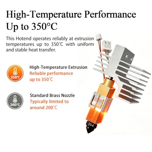 3PK 0.2/0.4/0.6MM CC2 Hardened Steel Ceramic Hotend for Centauri Carbon 2 - style: 0.2MM Hotend for Centauri Carbon 2