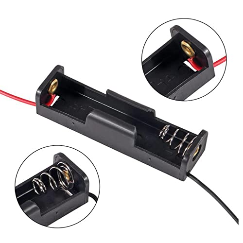 20pcs AA Battery Holder 1x 1.5V AA Battery Holder 1 Solt AA Battery Holder with Wires