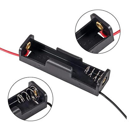 20pcs AA Battery Holder 1x 1.5V AA Battery Holder 1 Solt AA Battery Holder with Wires