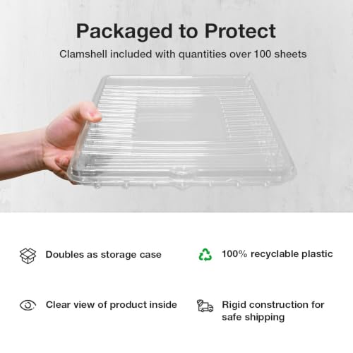 OnlineLabels 3.375" x 2.3125" Labels - Removable White Matte - 10 Sheets - size: 10 Sheet Pack