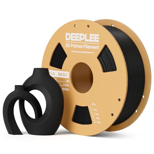PLA Basic 1.75mm 3D Printer Filament Black 1KG - color: 1kg*black