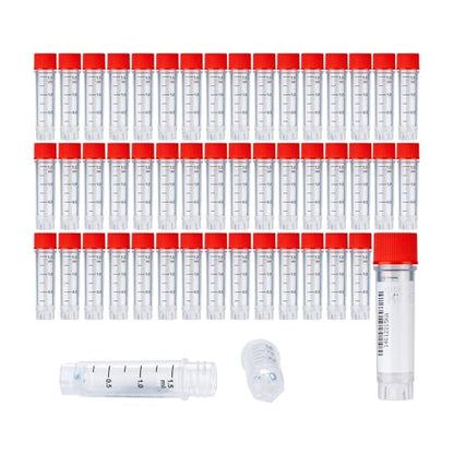 1.5ml Cryovials, Side-Coded, External Thread, Red, 500Pcs - color: Red, size: 1.5ml