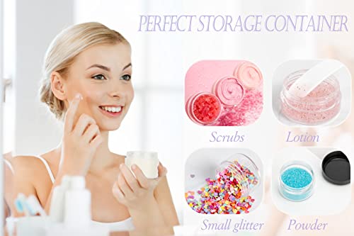 3 Gram Sample Containers with Lids, 50 Count, Purple Lid - color: Purple