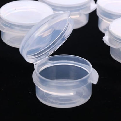 ULTECHNOVO 25 Soil Jars Round Sample Containers 0.98 X 0.98 X 0.47 in