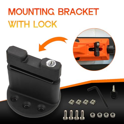 Gasoline Pack Mount Lock with Keys for Gas Can & Water Can