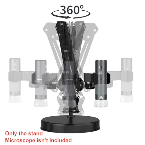 Max 21-inch Adjustable Universal Stand for Digital Microscopes (Only Stand) - size: Stand