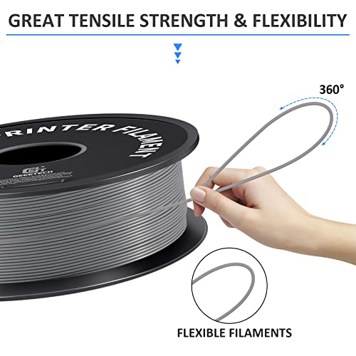 Geeetech Silver PLA Filament 1.75mm 1kg - color: 1kg Pla New Silver
