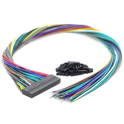 40-Pin GPIO Extension Cable Kit Tinned Solder Pins for RPi, 50cm Length
