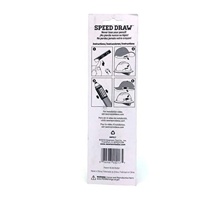 Swanson Tool Co, Inc Tool Co SDP217 Speed Draw Pencil/Carpenter Pencil Holder, Black - size: 1 Count (Pack of 1)