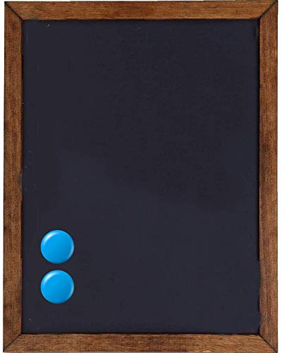 Besso Premium 11x14 Small Chalkboard Sign - Rustic Pine Wood Frame - Magnetic Blackboard Sign That Cleans Easily