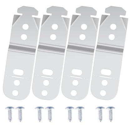 4PCS 619985 00619985 Dishwasher Mounting Bracket Fits Bosch Dishwasher - size: 4 Pack