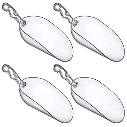 Amazing Abby - Elsa - 24-Ounce Plastic Ice Scoops (Set of 4), Plastic Utility Scoops, BPA-Free, Food-Grade, Shatter-Proof, Good for Kitchen and Restaurant, Perfect for Home and Commercial Use - style: 24 oz, 4-Pack