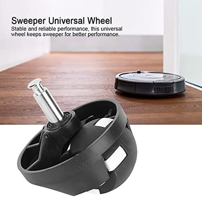 1-Pack Universal Robot Vacuum Universal Wheel, Vacuum Cleaner Roller Wheel
