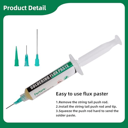 4 Pack Lead-Free Soldering Flux Paste for Electronics Soldering - size: 4PACK Solder Flux