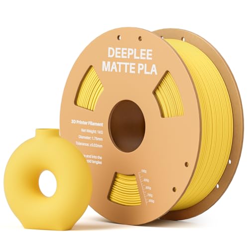 Matte PLA Filament 1.75mm 1kg Sunshine Yellow - color: 1*sunshine Yellow