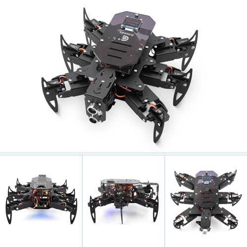 Adeept Ultimate Hexapod Spider Robot Kits for Arduino IDE, STEM DIY Project