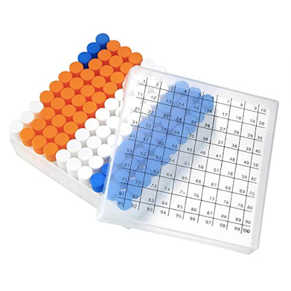 100PCS 2ml Plastic Small Vials with Screw Caps Sample Tubes Cryotubes,PP Material, Free from DNase, RNase, Human DNA - style: 2ml 100pcs