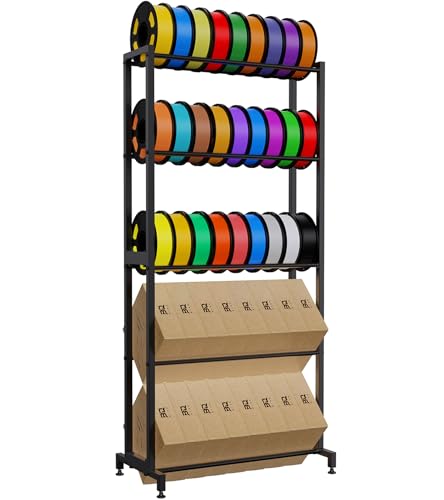 BIQU Filament Storage Rack 5 Tier, Panda Feed Rack 3D Printing