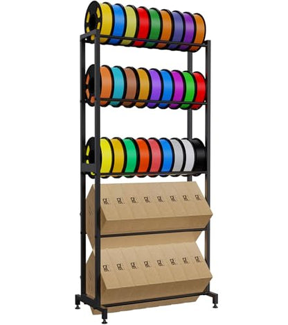BIQU Filament Storage Rack 5 Tier, Panda Feed Rack 3D Printing