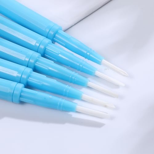 5PCS Ceramic Plastic Screwdriver Set, Anti-Static Non-Conductive Slotted Screwdrivers, Adjustable Insulated Screwdriver for High-Frequency Circuit Adjustment, Precision Electronic Repair, Watchmaking