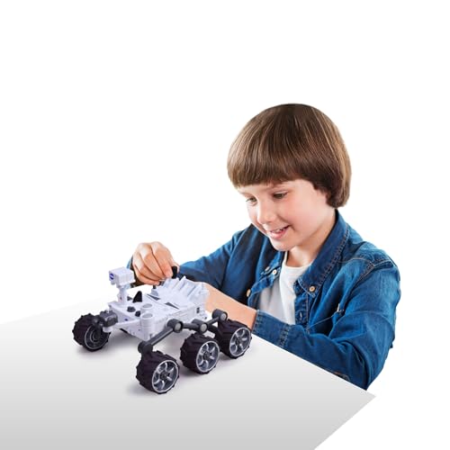 MUKIKIM NASA Future Explorers - Perseverance Mars Rover. Build & Learn STEM Education & Interactive Space Exploration for Kids. with Powerful Motor & Movable Robotic Arm!