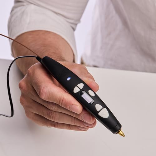 SCRIB3D PRO 3D Printing Pen Set, Design and Prototyping Tool for Creative Professionals, Includes Speciality Plastic Materials, Interchangeable Nozzle Set and DoodlePad