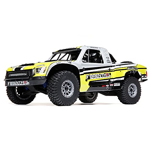Losi RC Truck 1/6 Super Baja Rey 2.0 4 Wheel Drive Brushless Desert Truck RTR Battery and Charger Not Included Brenthel LOS05021T1 - style: Brenthel