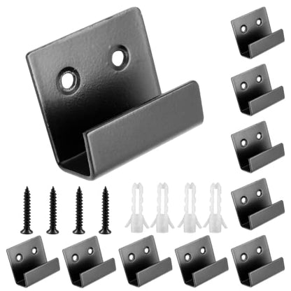 Luomorgo Tile Display Wall Hanger, Medium Size, Black, 10 Pcs - size: Medium Black