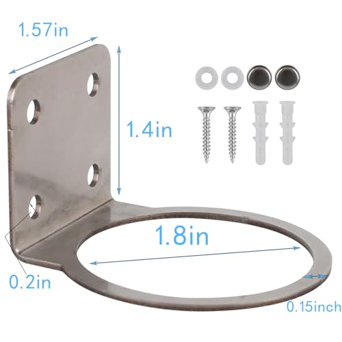 7" Capacity Rain Gauge Stainless Steel Fence Mounting Bracket with Rain Gauge Replacement Tube Glass for Outdoor Garden Yard Home, Lip Design, Best Rated, Easy to Read - size: 1Pcs Replacement Tubes + Mounting Bracket