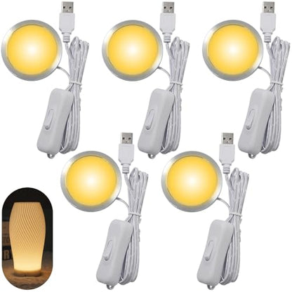 3D Printer LED Lamp Kit 001 Compatible with Bambu Lab 5pack Warm White - color: Warm white 2700K 5 Packs