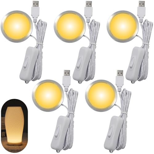 3D Printer LED Lamp Kit 001 Compatible with Bambu Lab 5pack Warm White - color: Warm white 2700K 5 Packs