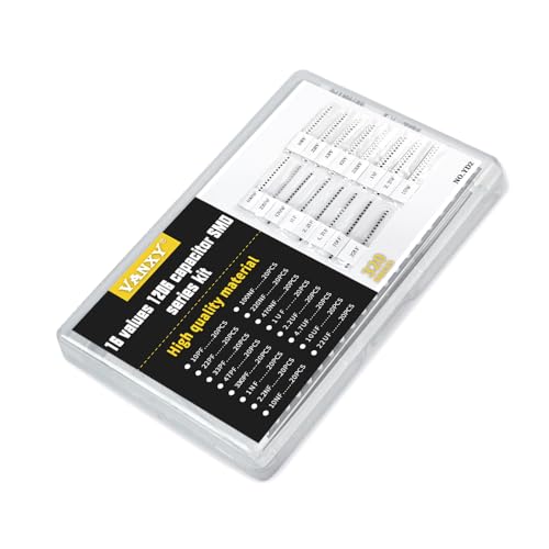 1206 SMD Capacitor 10PF-22uF 50V ±10% mlcc Ceramic Kits 16Values