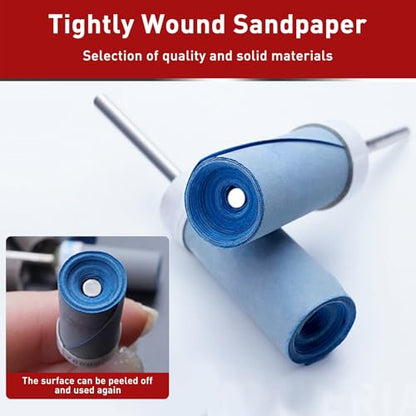 3000 Grit Sanding Stick,10 Pcs Sanding Drums for Dremel Rotary Tool - size: 3000 Grit