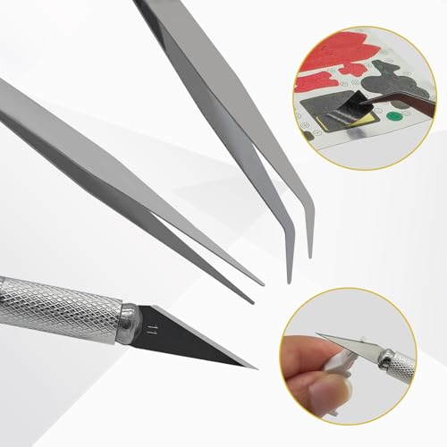 BOOSDEN 9-Pc Model Tool Kit, Hobby Nippers for Gundam Gunpla