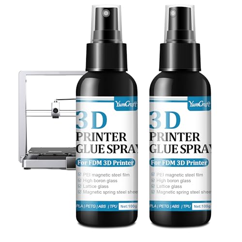3D Printer Adhesive Glue Spray 200ml, High Tack, Anti-Warp for PLA ABS PETG