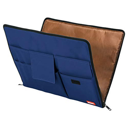 LIHIT LAB Laptop Sleeve with Storage Pockets (Bag-in-Bag), 10 x 13.8 Inches, Indigo (A7554-11N) - color: Indigo, size: 10 in x 13.8 in
