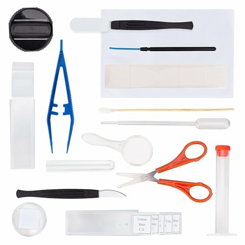 AmScope SP-15 35-Piece Microscope Slide Preparation Kit
