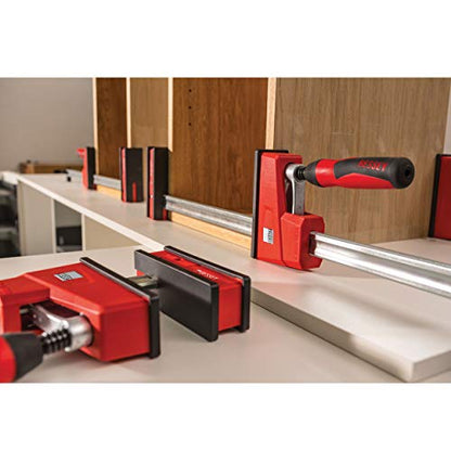BESSEY KRE3540, 40 In., Parallel Clamp, K Body REVO Series - 1700 lbs Nominal Clamping Force , Spreader, and Woodworking Accessories - Clamps and Tools for Woodworking, Cabinetry, Case Work - size: Parallel 40 in.