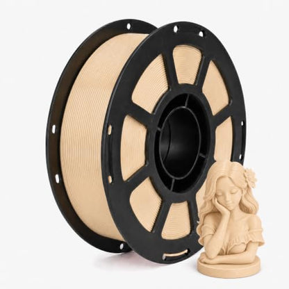 1.75mm Skin PLA+ Filament Accuracy +/- 0.02mm, 1kg Spool (2.2lbs) - color: Skin