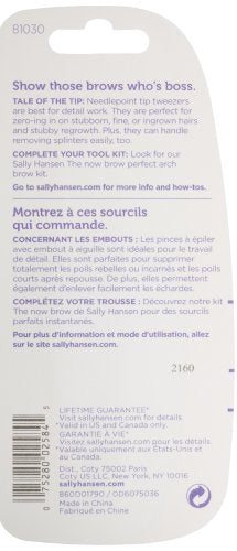 Sally Hansen Stray Hair Beware-Needle Point Tip Tweezer