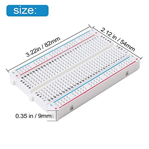 breadboard Set Prototype Board 2Pcs 400 Point and 2Pcs 830 Point Solderless Board Kit - size: 2x830+2x400