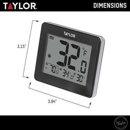Taylor in/Out Thermometer and Hygrometer with 10 ft Wired Probe