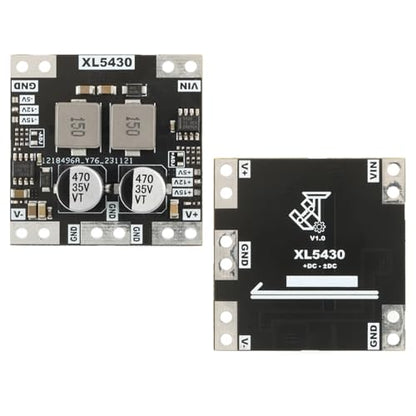 2Pcs XL5430 ±12V Positive to Dual Voltage DC Power Module, Low Ripple, Large Current, TPS5430 Scheme