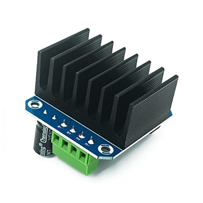 WWZMDiB BTS7960 DC Motor Driver Compatible with 43A High Current Dual H-Bridge Motor Controller Board Module for Arduino