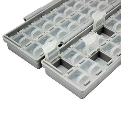 4 units AideTek BOX-ALL 40 Individual Compartments Organizer The Flexible Solution for Mixed Small Parts - style: 4BOXALL40