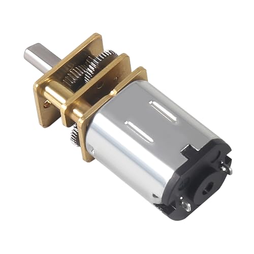 2Pcs DC 12V 30RPM Gear Motor Full Metal Geared Mini Micro Gear with Gearwheel 30RPM N20 Speed Reduction Motor for DIY RC Toys Robort Smart Car Motor