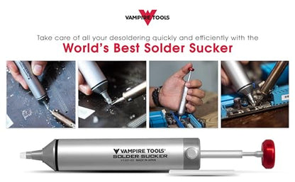 VAMPLIERS Professional Grade Solder Sucker Made in Japan Desoldering Pump - style: Solder Sucker