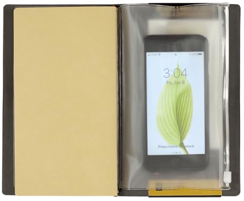 Voyager Refillable Notebook - Black (Traveler's Journal, Planner, Notebook)
