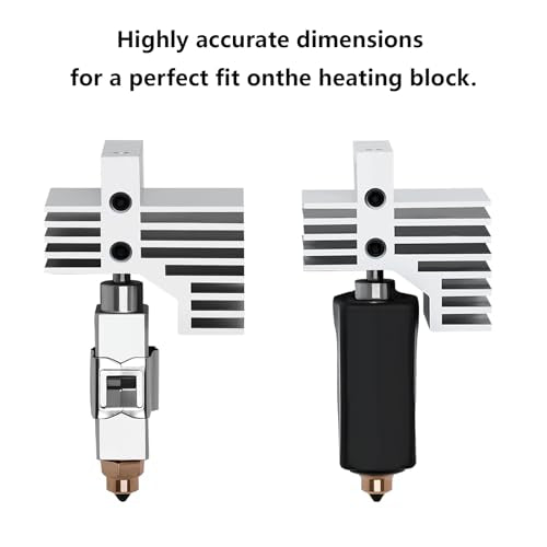 5PCS Silicone Socks for Centauri Carbon, 3D Printer High Temperature Resistance Hotend Nozzle Silicone Socks Cover for Elegoo Centauri/Centauri Carbon 2 - style: Centauri