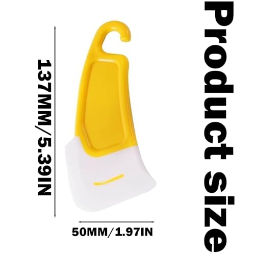 6Pcs Silicone Spatula for 3D Printing Resin Removal, 3D Printer Scraper Accessories, Resin Spatula, Kitchen Scraper Tool for Cleaning Dishes Pans Pots